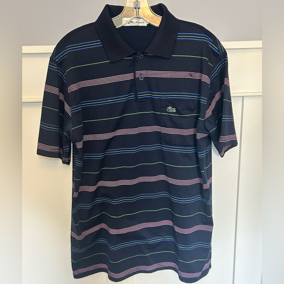 Vintage Lacoste striped polo - Picture 1 of 8